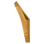 Cedar Bracket 16T6 — underside detail | Timber Build
