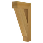 Cedar Bracket 18T2 — front view | Timber Build