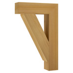Cedar Bracket 18T2 — product photo on white background | Timber Build