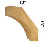Cedar Knee Brace 60T3 — Western Red Cedar | Timber Build