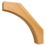 Cedar Knee Brace 62T1 — detail photo | Timber Build