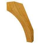 Cedar Knee Brace 62T7 — front view | Timber Build