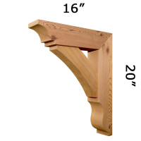 Wood Bracket 10T5 Crafted By ProWoodMarket
