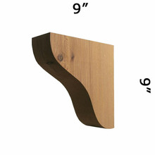Wood Corbel 25T3 Handcrafted by Timber Build
