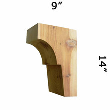 Wood Corbel 26T4 Handcrafted by Timber Build