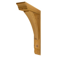 Cedar Bracket 10T11 — front view | Timber Build