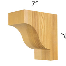 Wood Corbel 23T2 Handcrafted by Timber Build