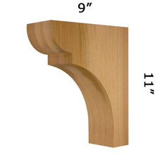 Wood Corbel 24T4 Handcrafted by Timber Build