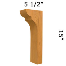 Wood Corbel 24T7 Handcrafted by Timber Build