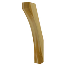 Cedar Knee Brace 62T8 — front view | Timber Build