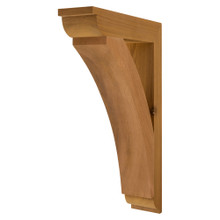 Cedar Bracket 06T8 — front view | Timber Build