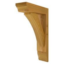 Cedar Bracket 02T21 — front view | Timber Build