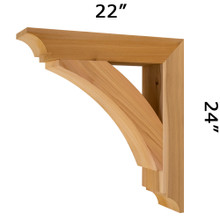 Wood Bracket 03T5 (03T5-2224)