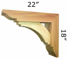 Wood Bracket 14T11 (14T11-2218)