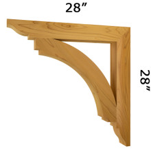 Wood Bracket 14T14 (14T14-2828)