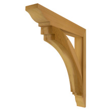 Cedar Bracket 14T15 — front view | Timber Build