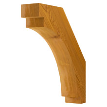 Cedar Knee Brace 67T6 — front view | Timber Build
