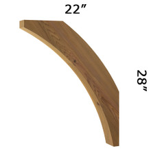 Cedar Knee Brace 61T7 — Western Red Cedar | Timber Build