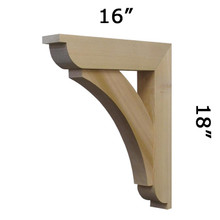 Wood Bracket 06T5 (06T5-1618)