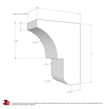 Wood Corbel 29T3