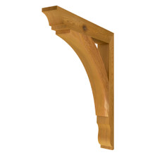 Cedar Bracket 10T18 — front view | Timber Build