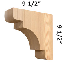 Wood Corbel 31T5S Handcrafted by Timber Build
