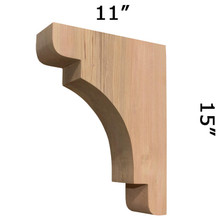 Wood Corbel 31T8S Handcrafted by Timber Build