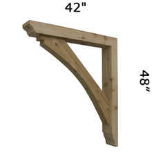 Cedar Bracket 02T10 — Western Red Cedar product photo | Timber Build