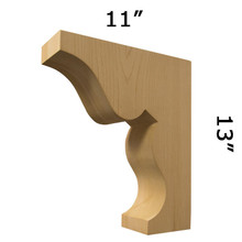 Wood Corbel 32T6 Handcrafted by Timber Build
