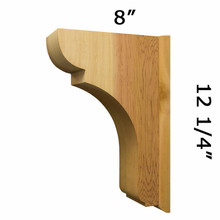 Wood Corbel 33T3 Handcrafted by Timber Build