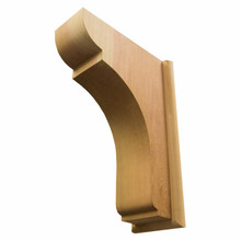 Wood Corbel 33T4 Handcrafted by Timber Build