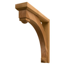 Cedar Bracket 116T3 — front view | Timber Build