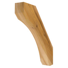 Cedar Knee Brace 72T3 — front view | Timber Build