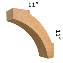 Cedar Knee Brace 71T4 — Western Red Cedar | Timber Build