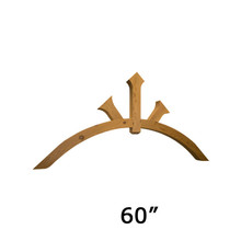 Cedar Gable Bracket 49T60 — Western Red Cedar | Timber Build