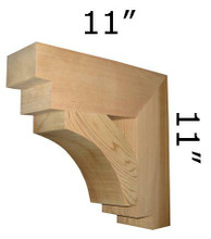 Wood Bracket 07T3 (07T3-1111)