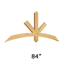 Cedar Gable Bracket 45T84 — Western Red Cedar | Timber Build