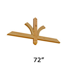 Cedar Gable Bracket 41T72 — Western Red Cedar | Timber Build
