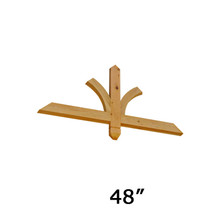 Cedar Gable Bracket 41T48 — Western Red Cedar | Timber Build