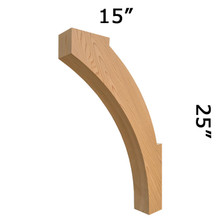 Cedar Knee Brace 71T5 — Western Red Cedar | Timber Build