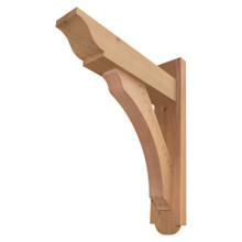 Cedar Bracket 05T2 — underside detail | Timber Build