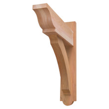 Cedar Bracket 05T4 — front view | Timber Build