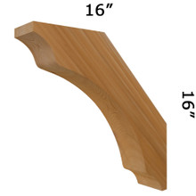 Cedar Knee Brace 64T1 — Western Red Cedar | Timber Build