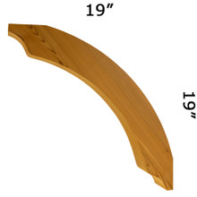Cedar Knee Brace 73T2 — Western Red Cedar | Timber Build