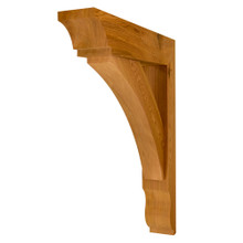 Cedar Bracket 10T2 — front view | Timber Build