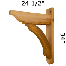 Trellis Wood Bracket 05T5 (05T5-24.534)