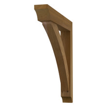 Cedar Bracket 04T11 — front view | Timber Build
