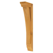 Cedar Bracket 02T40 — front view | Timber Build