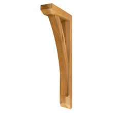 Cedar Bracket 13T13 — front view | Timber Build