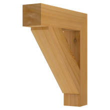 Cedar Bracket 18T1 — front view | Timber Build